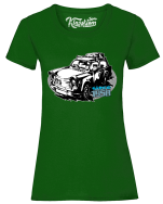 Trabant since 1958 Wakacje - koszulka damska zielona